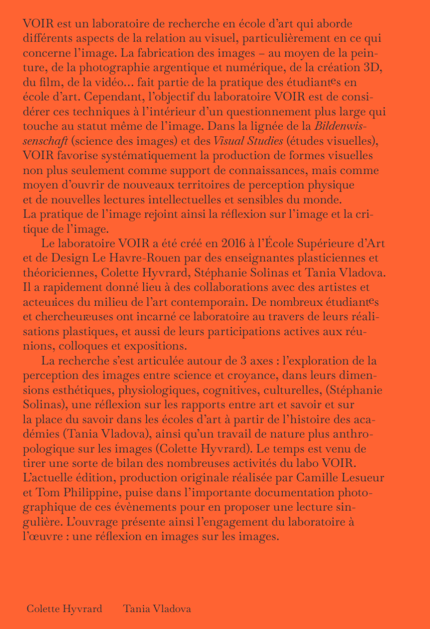 Couverture de la publication VOIR.